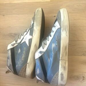 Golden Goose GGDB Midstar light blue women’s size 8 EU size 39